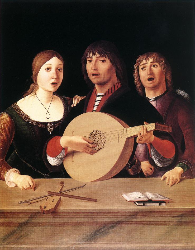 Лоренцо Коста. Концерт (1485-1495)