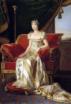 Паолина Боргезе, более известная как Паолина Бонапарт, младшая и самая любимая сестра французского императора Наполеона (1808, портрет кисти Мари-Гийемин Бенуа)