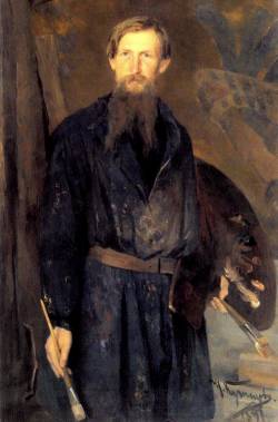 Портрет Виктора Васнецова кисти Н. Кузнецова (1891 г.)