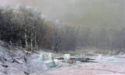 Арсений Мещерский. Зима. Ладога (1878)